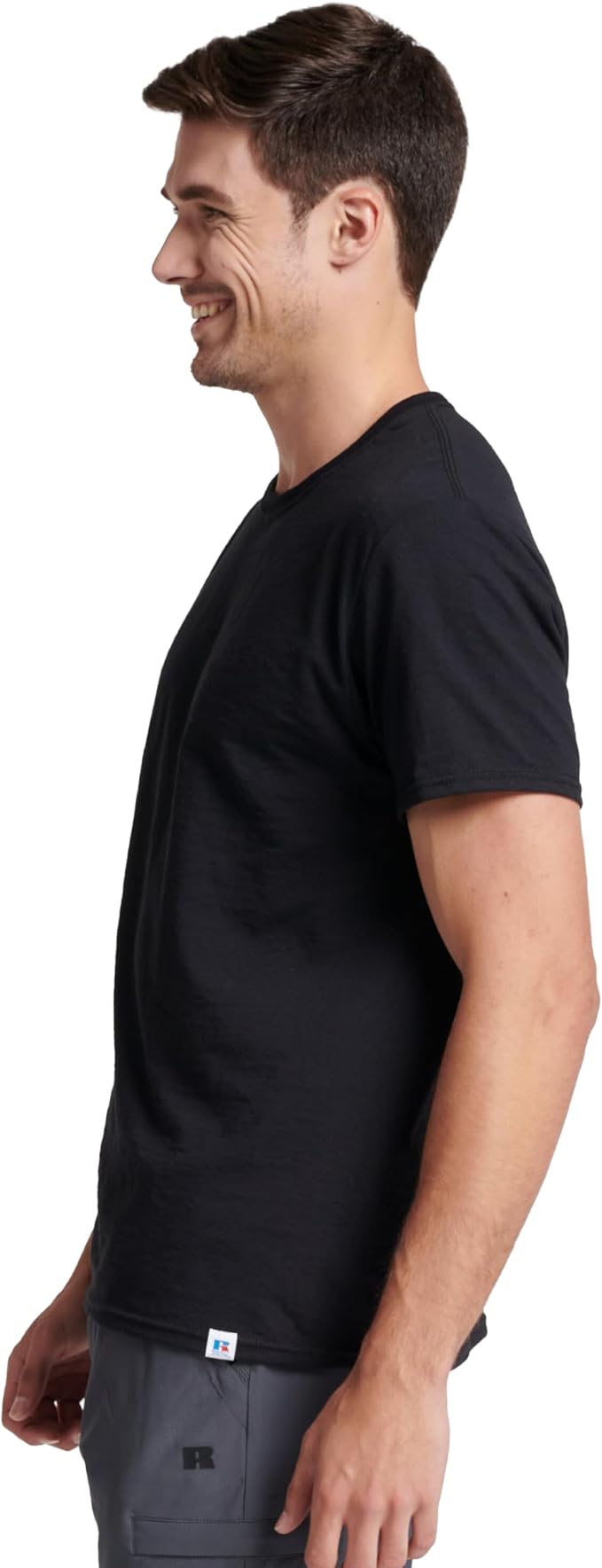 Russell Athletic Men's Dri-Power Cotton Blend Short Sleeve Tees