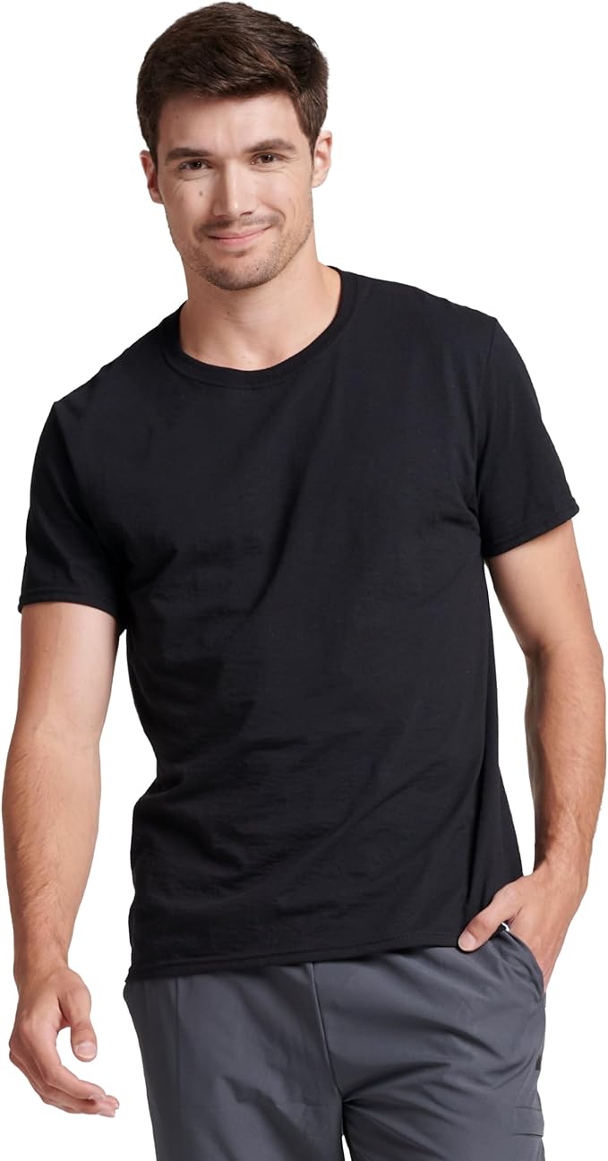 Russell Athletic Men's Dri-Power Cotton Blend Short Sleeve Tees