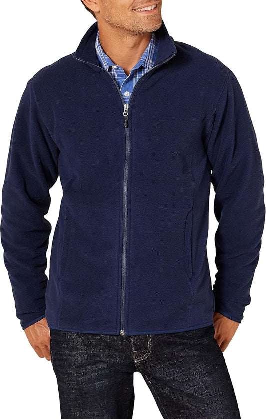 Essentials Men's Full-Zip Fleece Jacket
